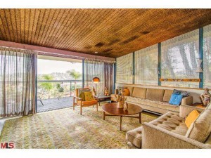 mid-century modern home in Los Feliz, CA