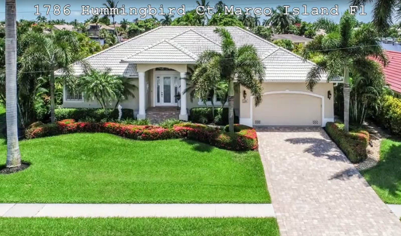 1786 Hummingbird Court Marco Island Florida contact david@davidflorida.com for purchase details