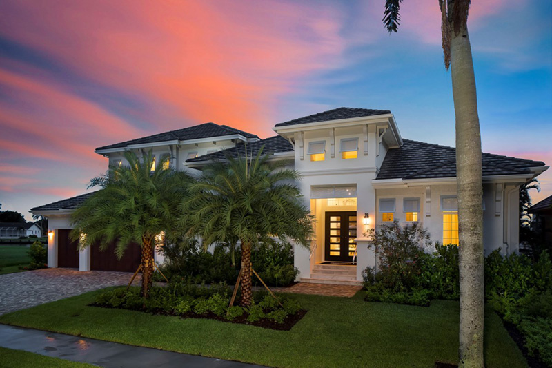 Stock Signature Homes Polynesia Model, Marco Island - contact David
