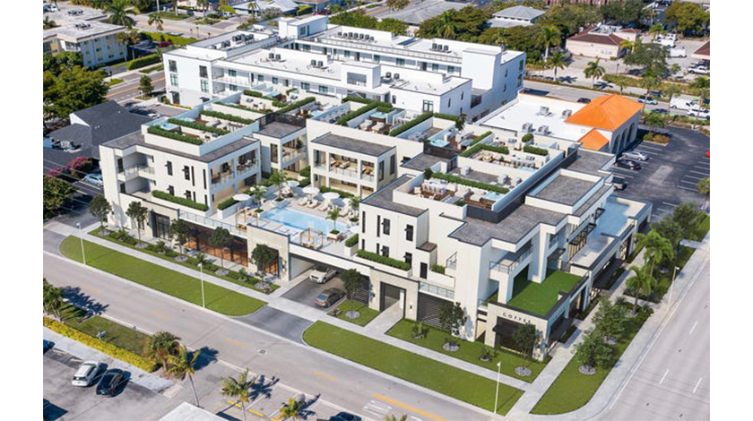 Luxury homes at Stella in downtown Naples Florida
