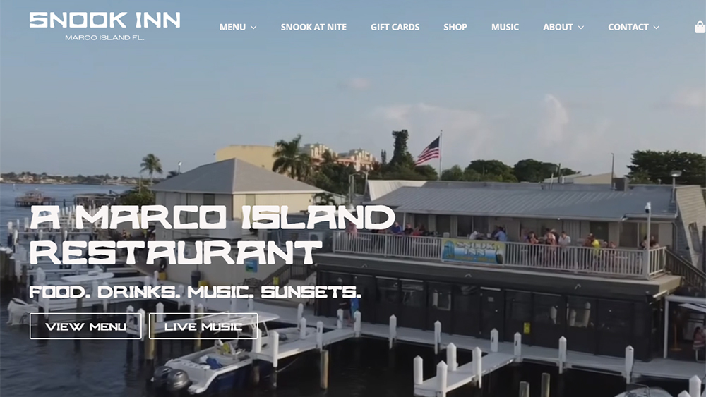 screenshot https://snookinn.com/ July 22, 2025