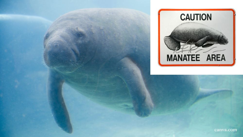 Sea cows are plying the Gulf again as coastal temperatures rise